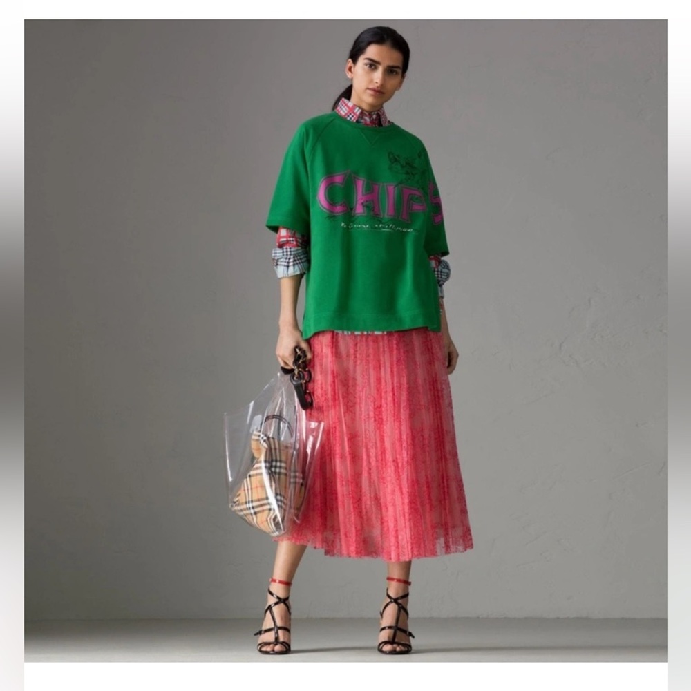 Burberry Fish and Chips T-shirt Green